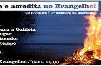 Caminhada de Quaresma: “Jesus é o Filho de Deus: Escuta-O”