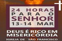 Jovens organizam “24 horas para o Senhor”