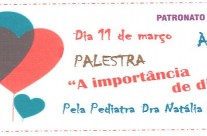 Palestra no Patronato