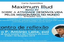 Carta Apostólica  “Maximum Illud”