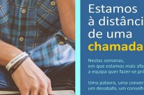…à distância de uma chamada