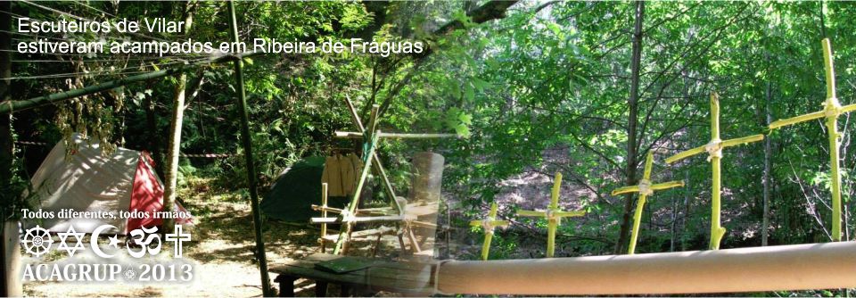 Escuteiros de Vilar estiveram acampados
